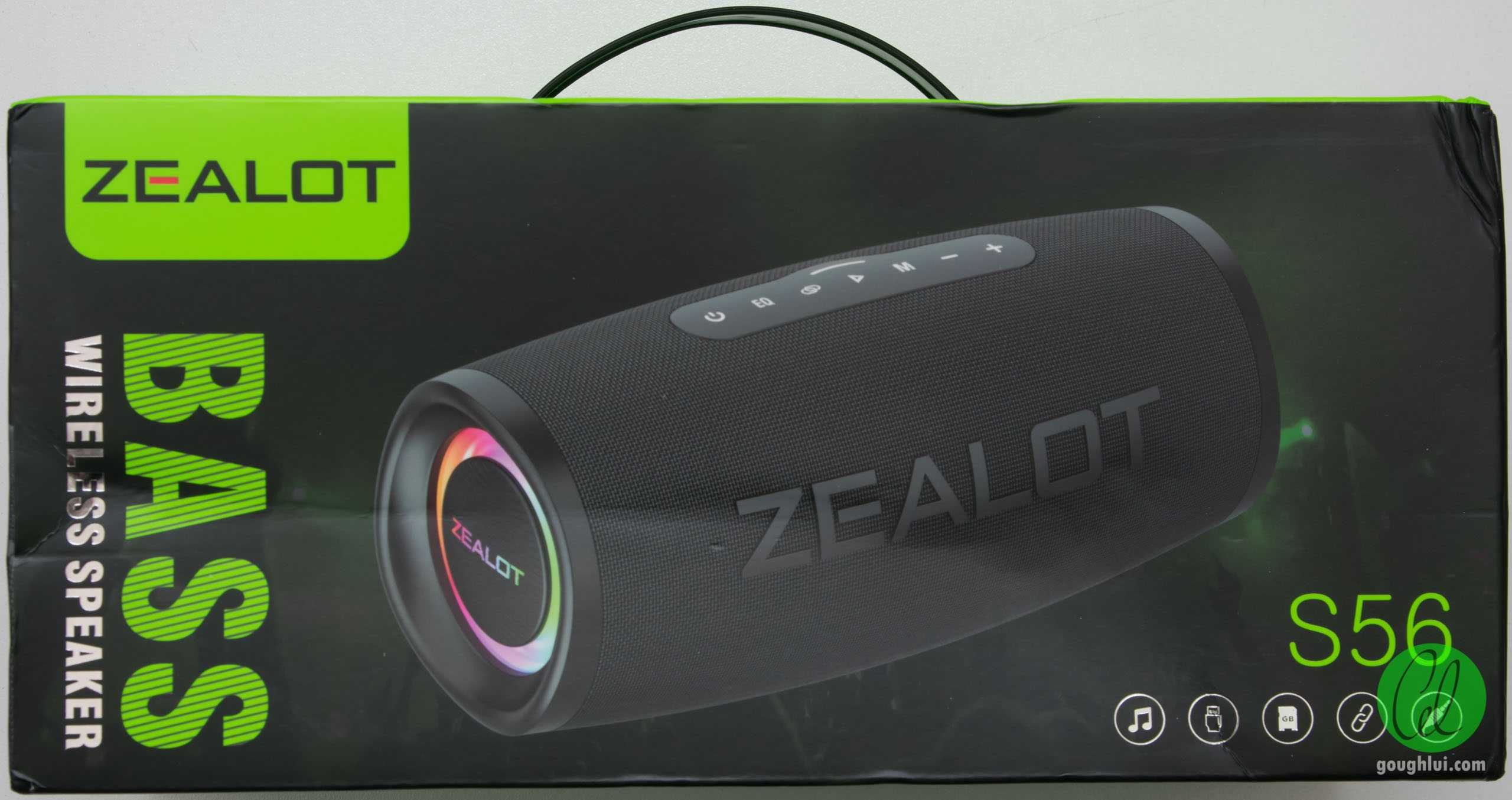 Безжична блутут колонка ZEALOT S56, 40W, водоустойчивa IPX7, Bass Up