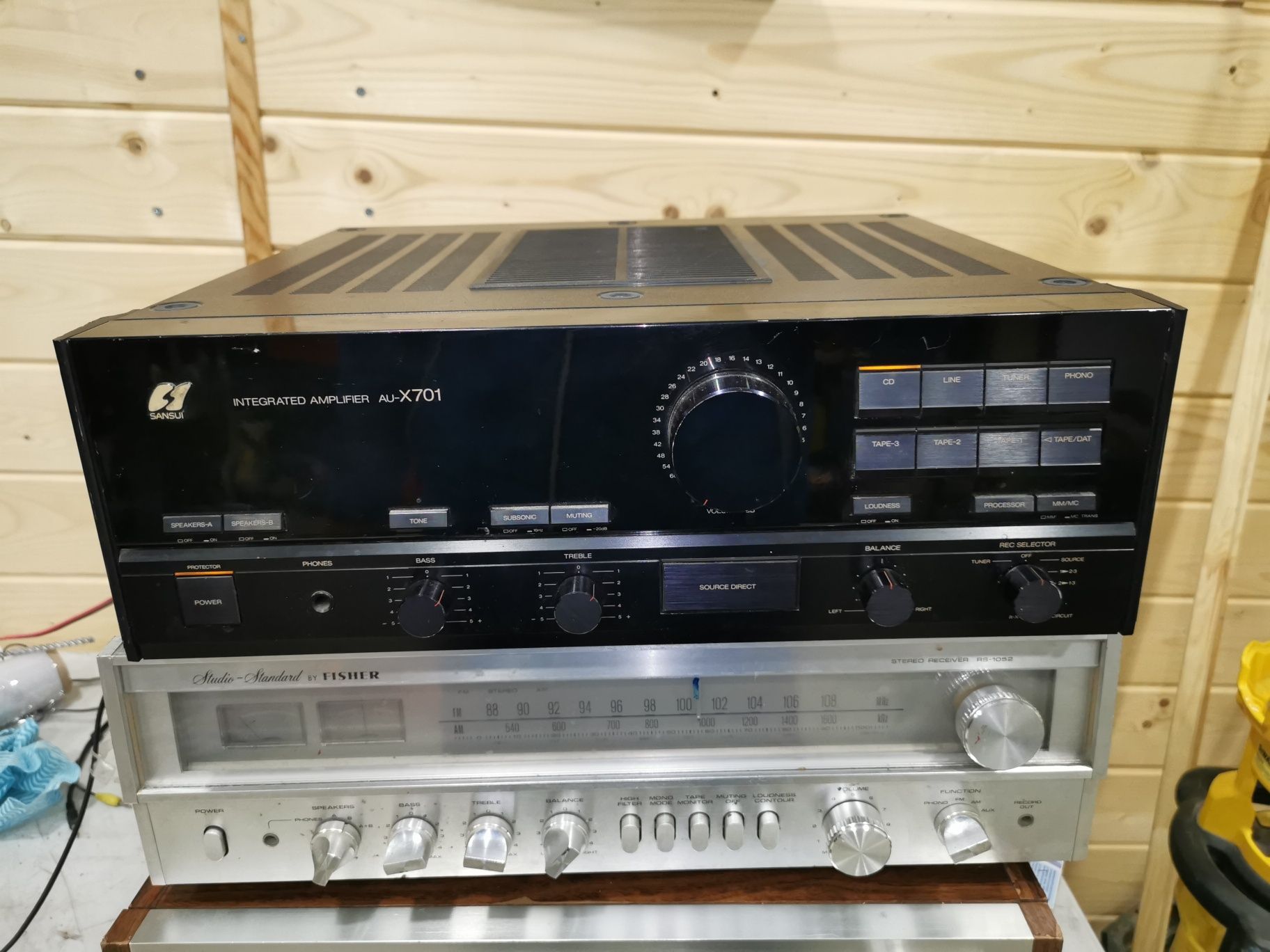 Sansui Au X701 amplificator vintage