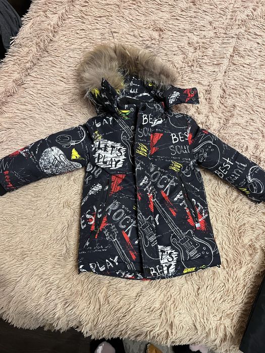 Зимний комбинезон для мальчика