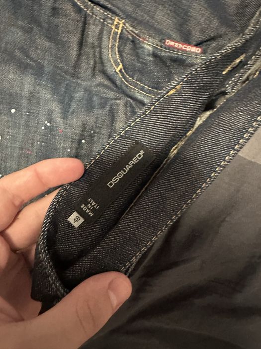 blugi disquared slim/skinny fit noi