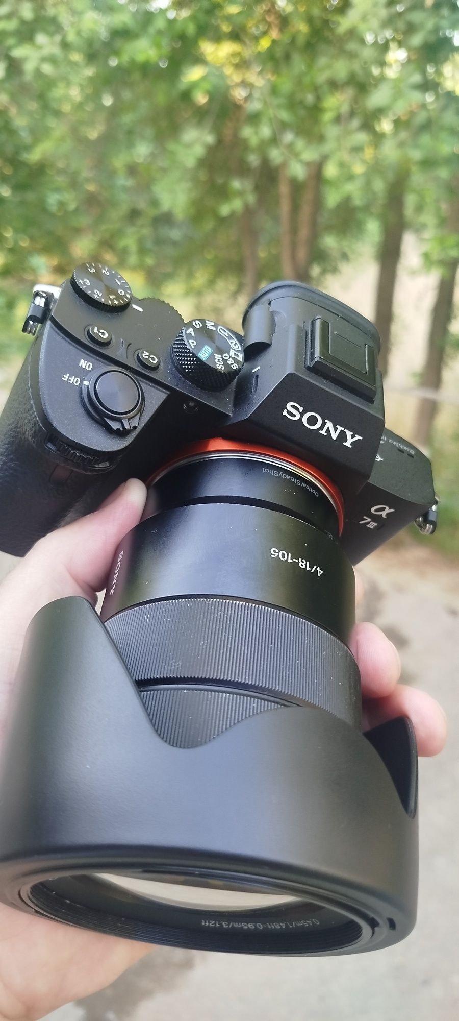 Срочна Sony A7iii обьектив 18 105 G OSS F4 чехол+тилта