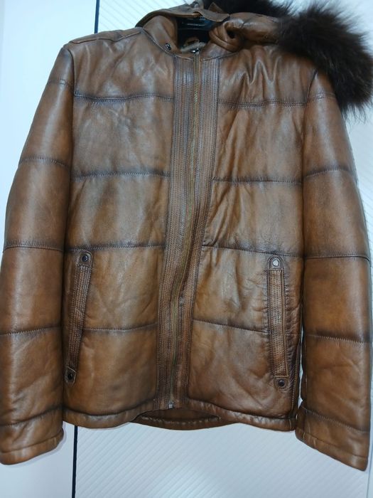 Кожаная куртка мужская Artemiz Leder — отличное состояние!