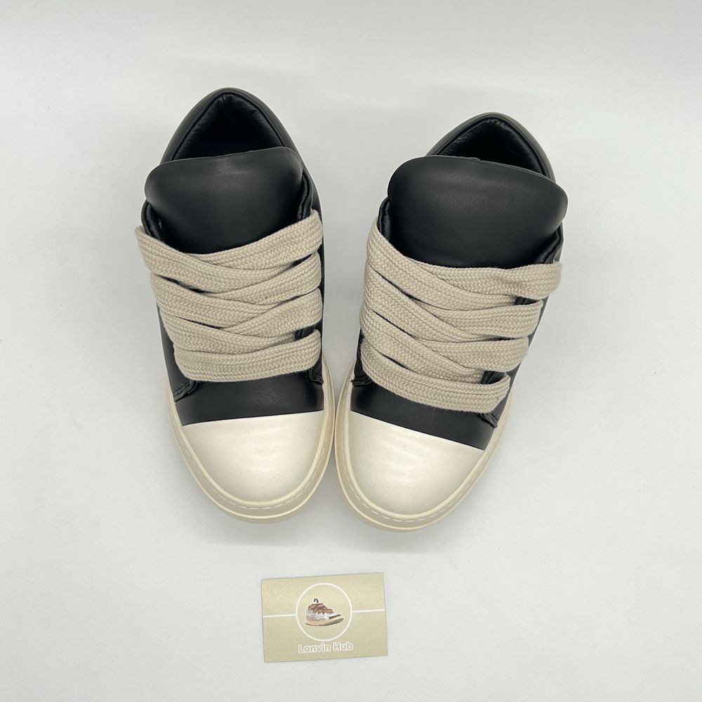 Rick Owens Low Top Jumbo Lace