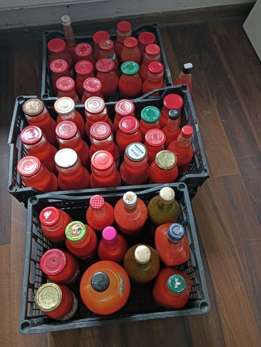 Vând bulion din roși cherry bio 40 litru