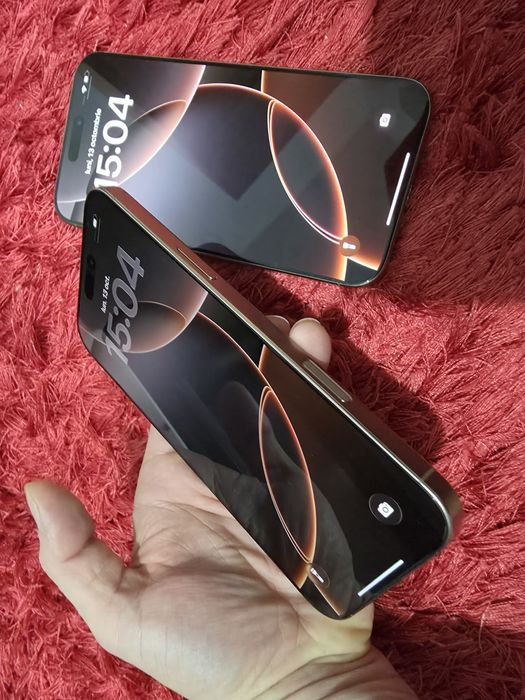 -Iphone 16Pro Max, ca Nou, 256Gb, 8Ram, bat: 100%-170-155 cicluri inca