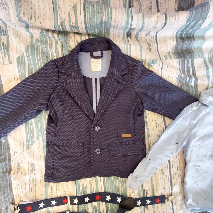 Сет за кръщене,  сако и панталон Losan