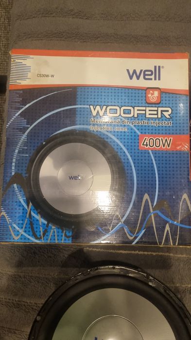 Well woofer CS30W-W doua bucati