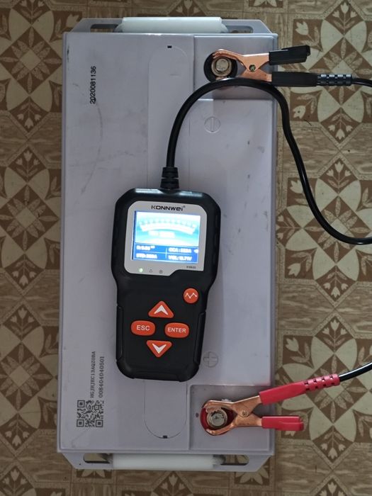 AGM аккумулятор тяговый в отличном состоянии 80Ач

Подойдет для длител