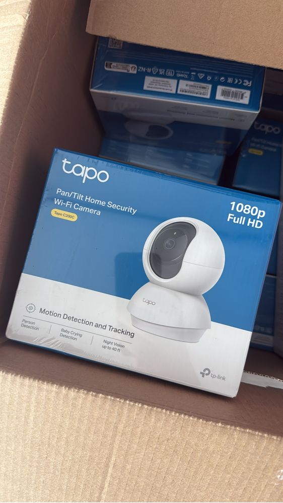 Camera supraveghere interior tapo tp link c200c sigilata full hd 360gr