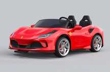 Икки у́риндикли энг катта Ferrari F8 болалар машинаси