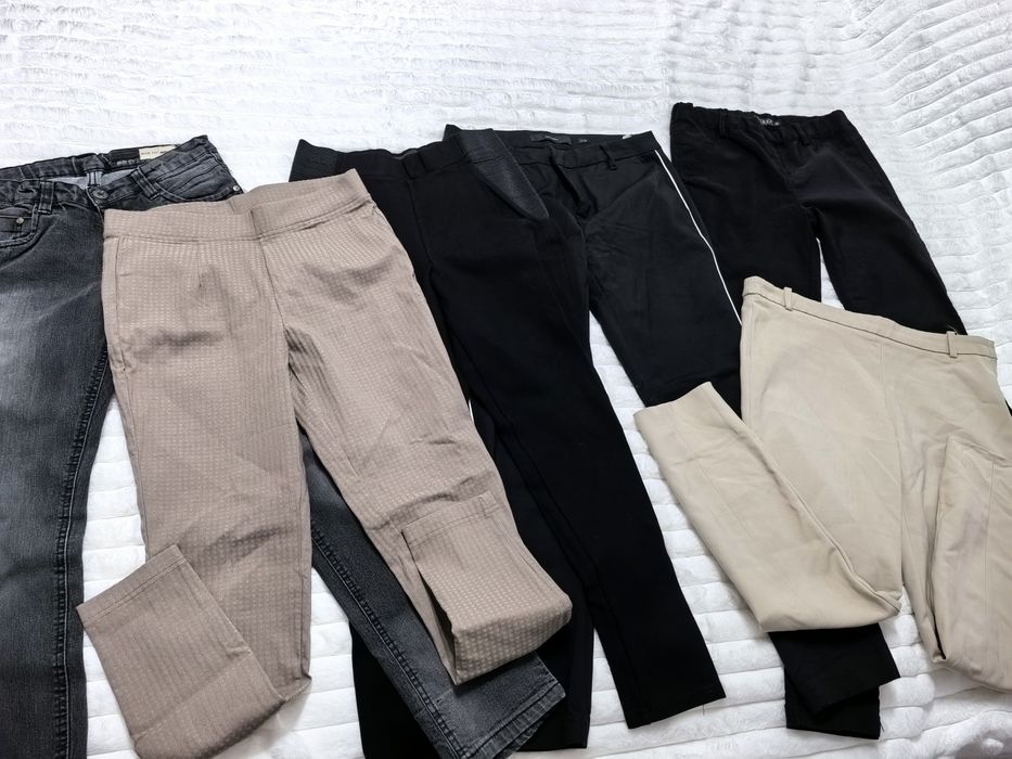 Lot 6 perechi pantaloni dama mărimea M