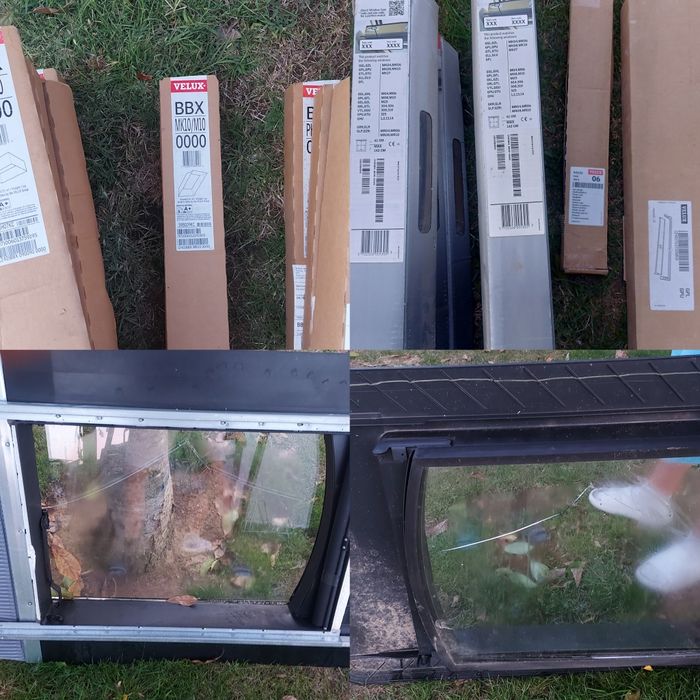 VELUX ferestre pentru mansarda NOI, rame, diferite piese