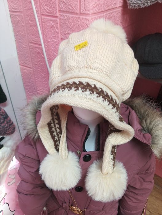 Зимни детски шапки