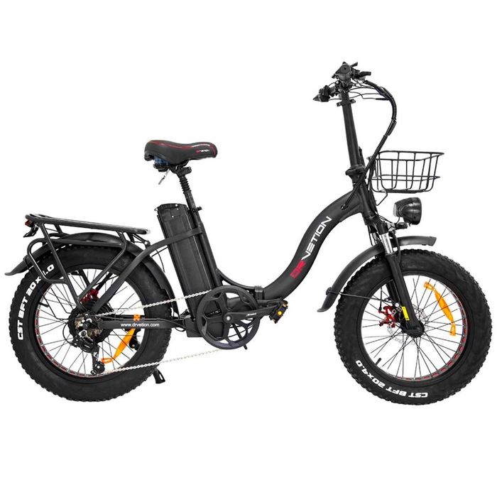 Сгъваемо електрическо колело DrveTion CT20 750W 48V 15Ah
