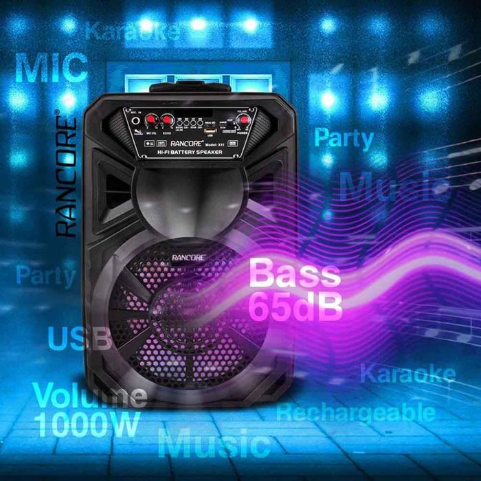 Активна тонколона Rancore X11 - Изчистен звук и безпроблемна портативн