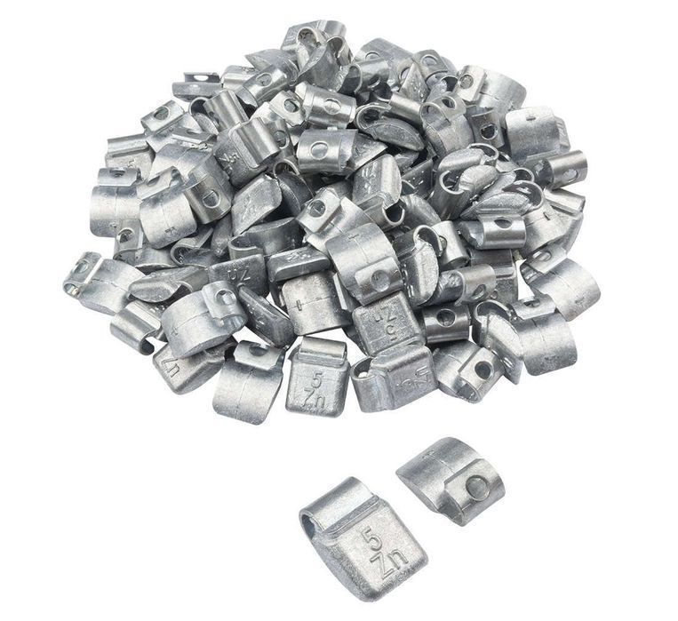 Cutie contragreutati pentru jante de tabla 5 grame - 100 buc - zn 1 kg
