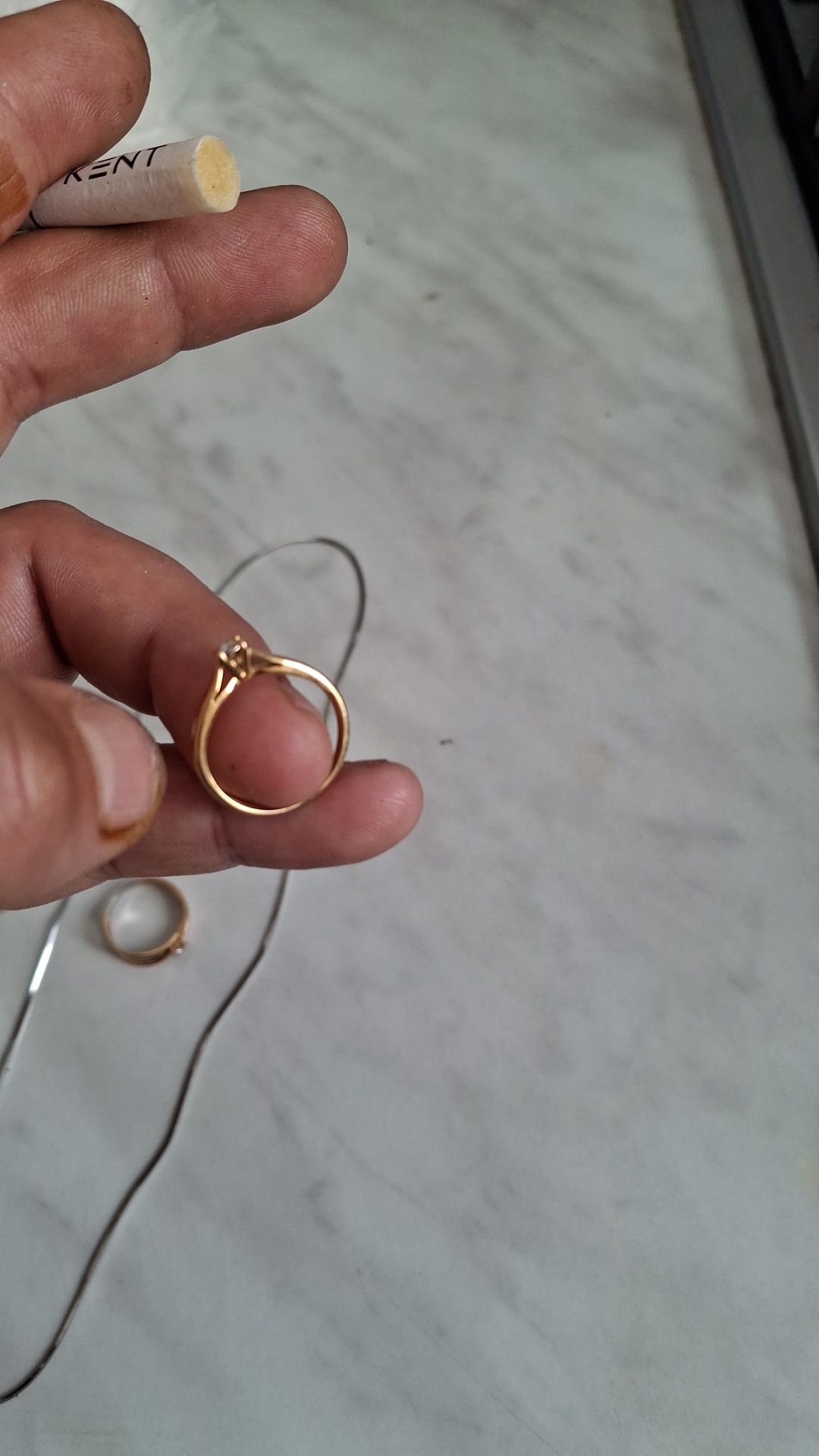Inele de aur 18k cu diamante naturale
