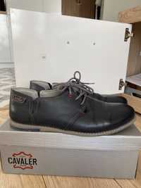 Cavaler тъмносини официални мъжки обувки 45 номер