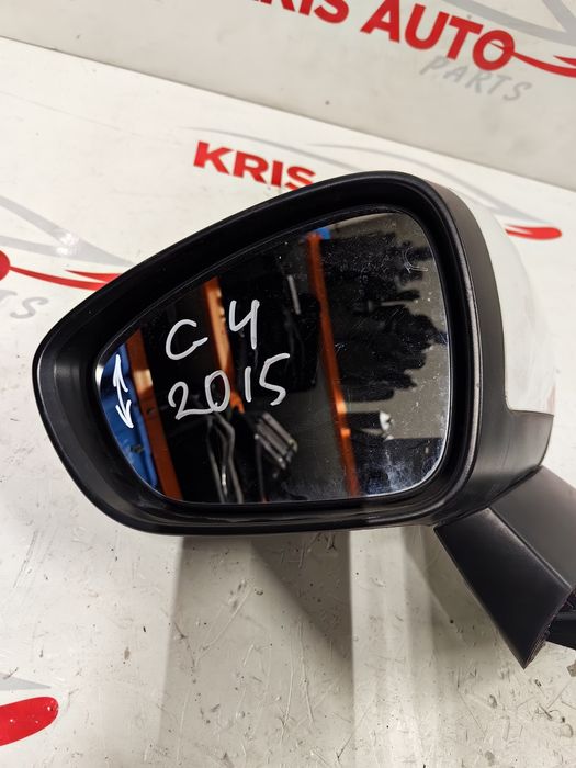 Ляво огледало за Citroen C4 / Ситроен C4 2015г -  с прибиране!
