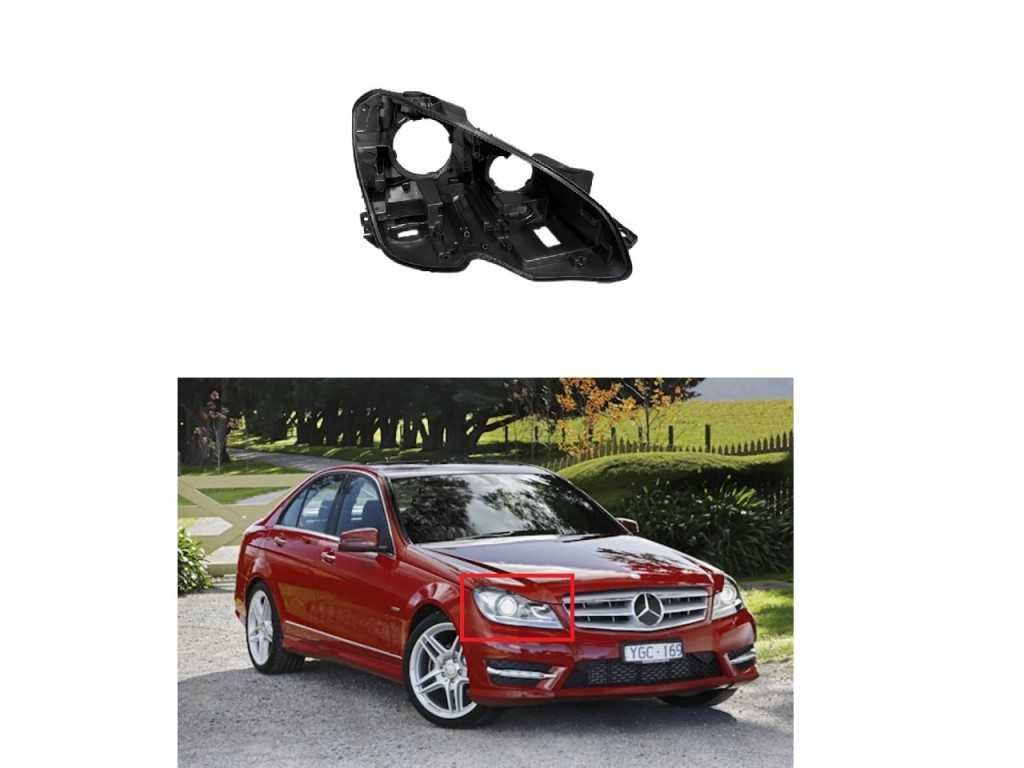 Корпус за фар на Mercedes C-Class W204 Facelift