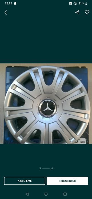 Capace roti MERCEDES 12 13 14 15 16 17 A B C E Classe vito sprinter