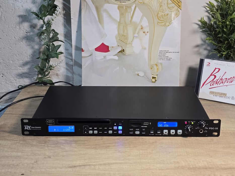 Player media/CD Power Dynamics PDC-35,inregistrare digitala CD/USB/SD!