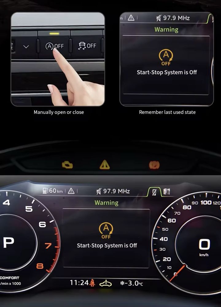 Изключване на старт-стоп (Start-Stop) система за Audi Q7 4M