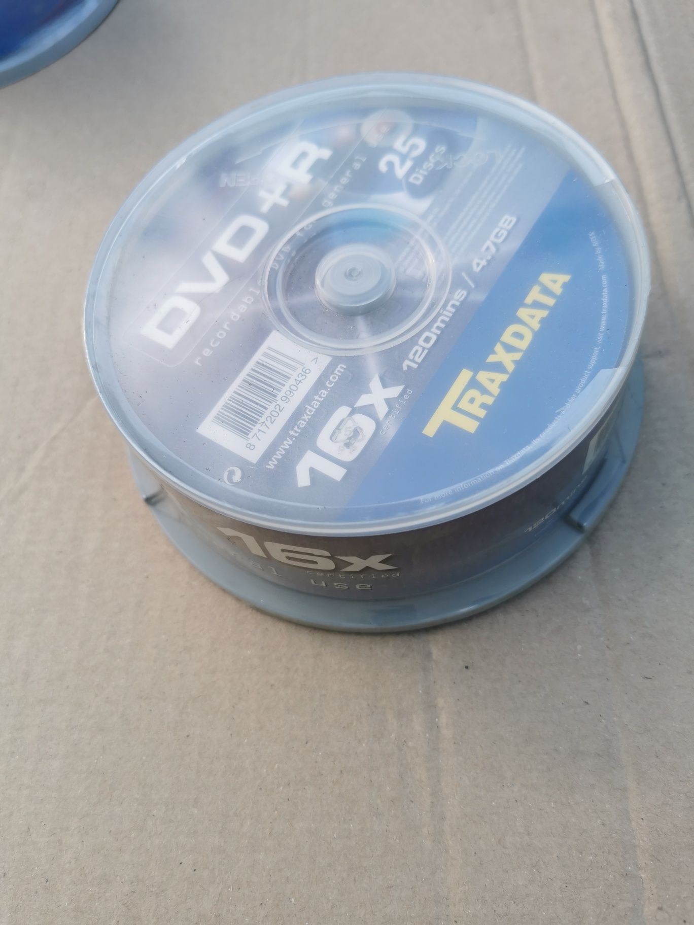 Dvd-R Traxdata 4,7GB 16X Inkjet Printabil 50 buc