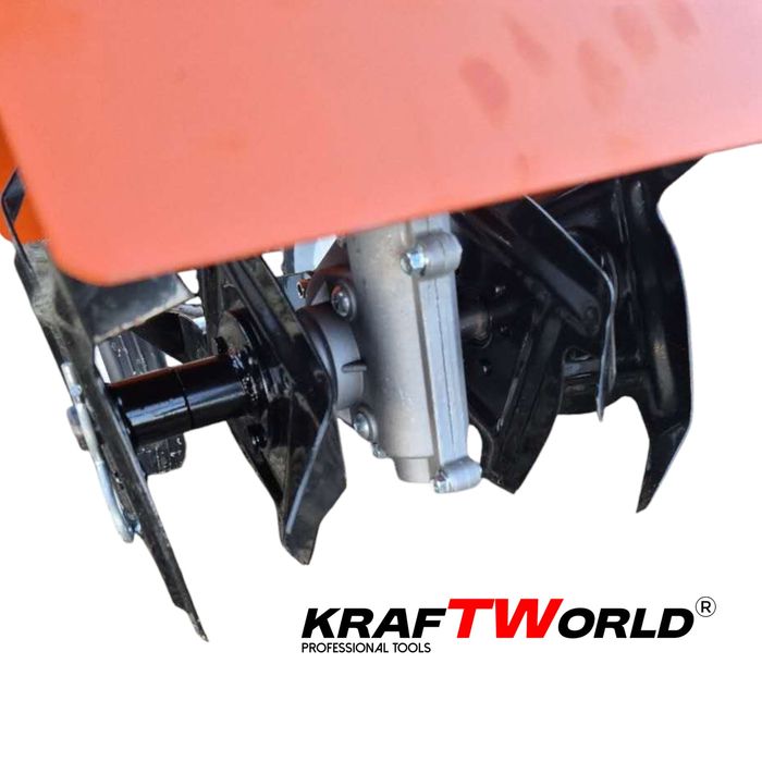 Мини мотофреза бензинова KraftWorld – двутактов мулти култиватор