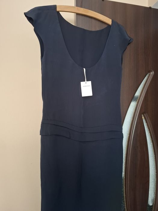 Rochie lunga matase naturala noua cu eticheta