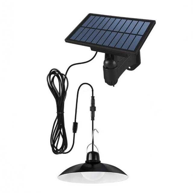 Лампа с солнечной панелью автономный источник света