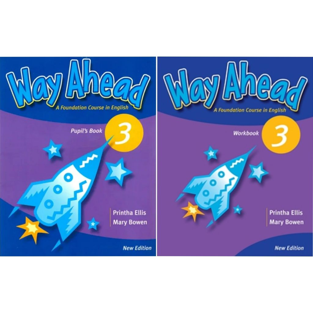 Way Ahead 1,2,3,4,5,6 pupils book+workbook