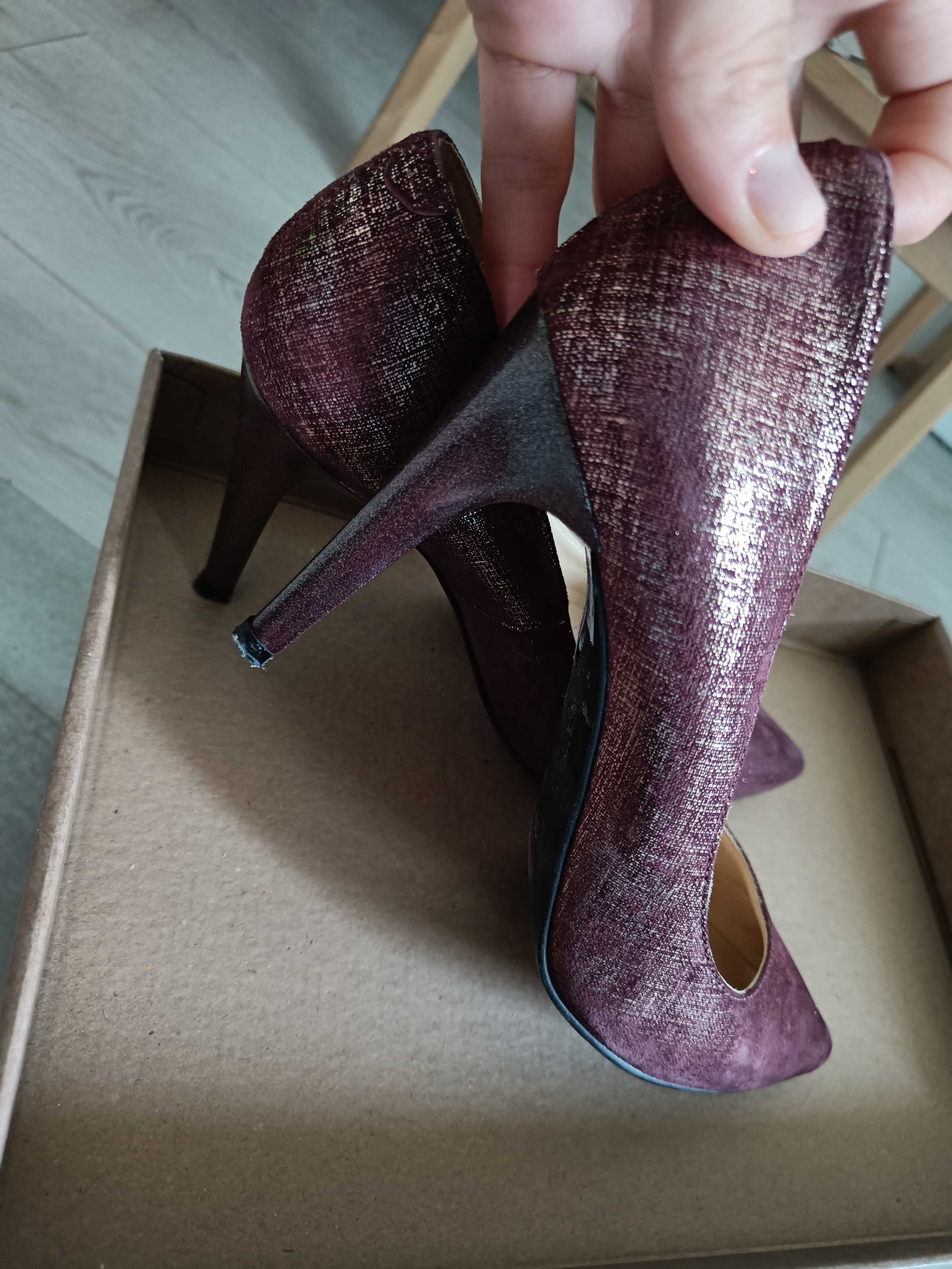 Pantofi stiletto visinii, nr.39, Flavia Passini