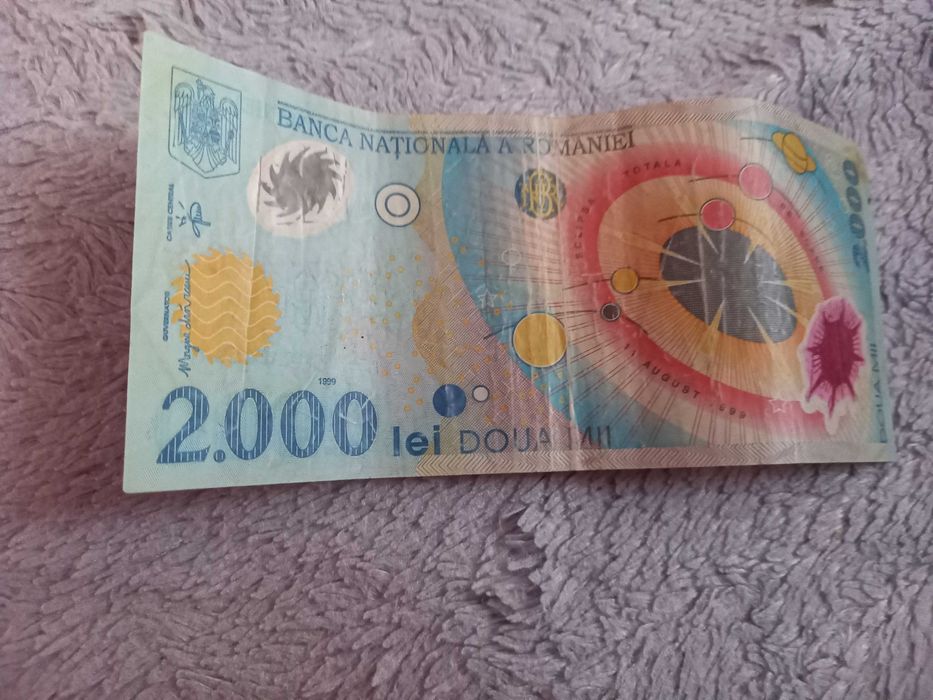 Bancnota veche 2000 lei