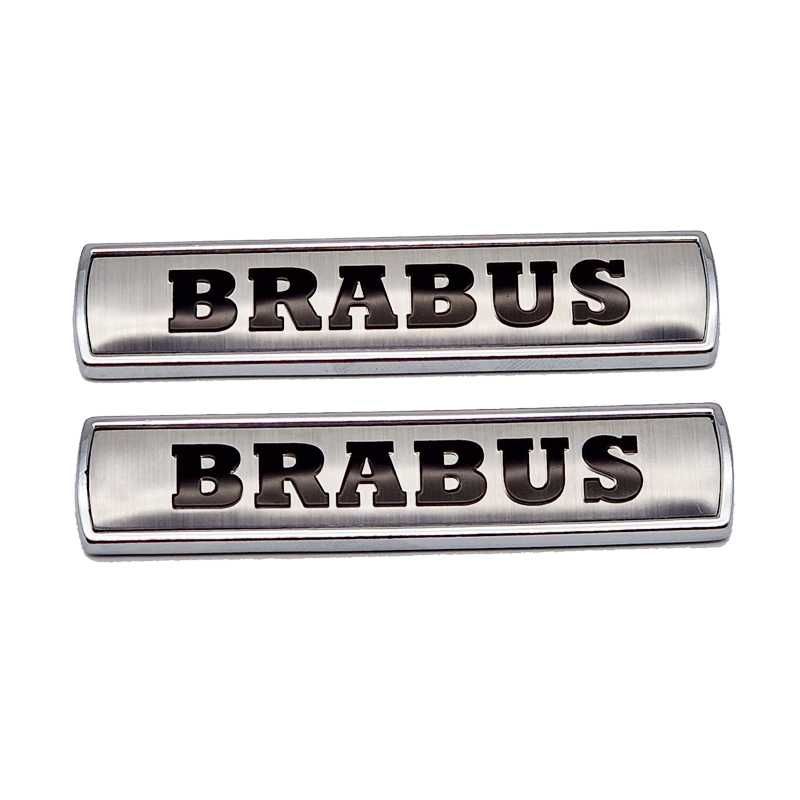 Set embleme Brabus pentru aripi Mercedes, Negru sau Gri