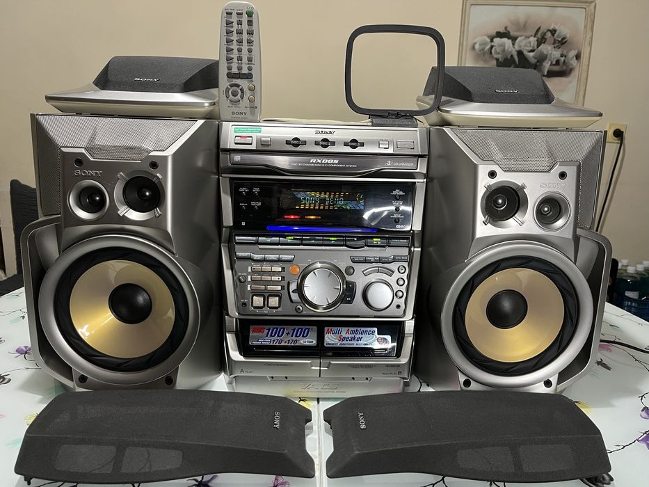 Sony Rxd8S аудио уредба