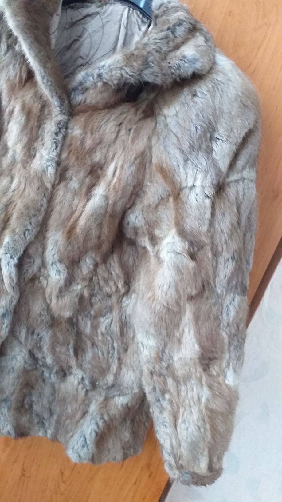 Палто от естествен косъм