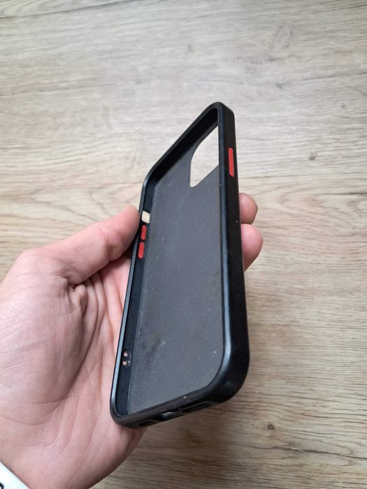 Husa iPhone 12 Pro MAX neagra leu / black lion