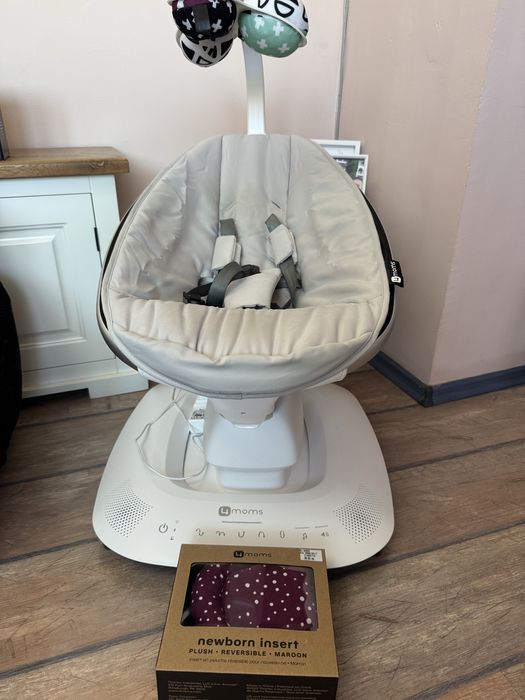 Люлка 4moms mamaRoo 5.0 + подложка за новородено
