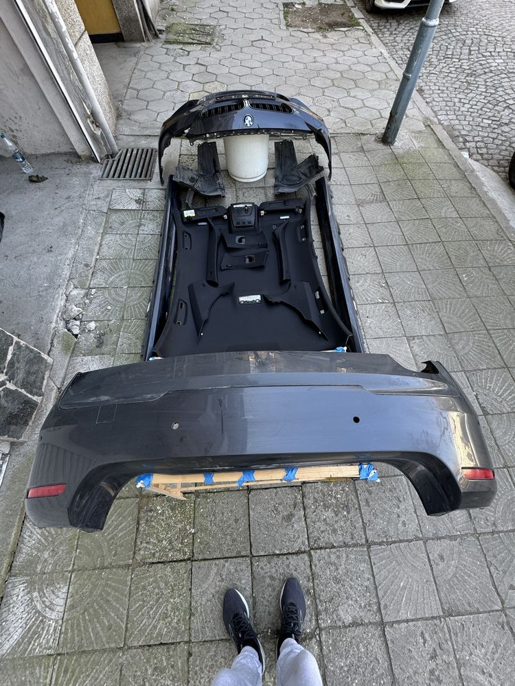 M пакет BMW F10 facelift – брони, прагове, таван, бъбреци, подкалници