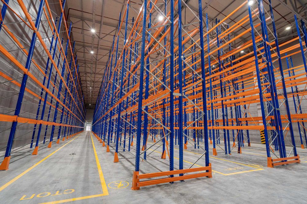 Стеллажная конструкция для складов класса "А" от COMITAS