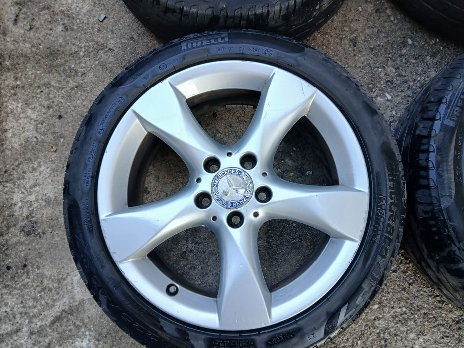 Оригинални Ал джанти 17цола за Mercedes w204-c-class.B-w246.w169.5×112