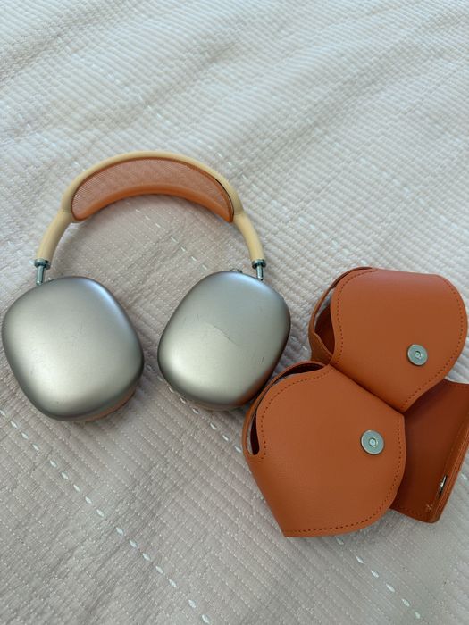 Наушники Apple оранжевые