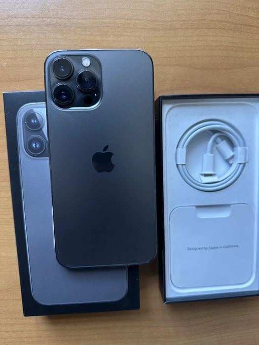 iphone 13 pro max - Graphite- 128gb