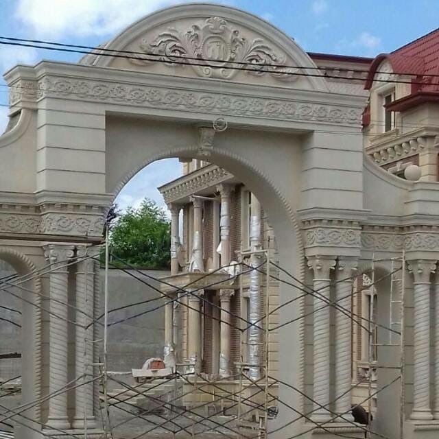 Каспийский  натуральный камень травертин Акташ