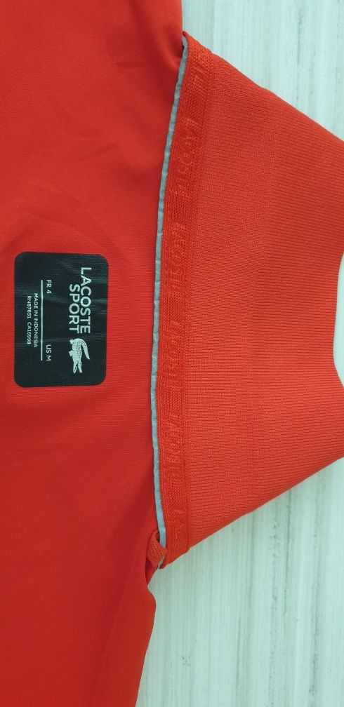 Lacoste Sport Stretch 3/4 Zip  Mens Size 4 - M ОРИГИНАЛ! Мъжка Тениска