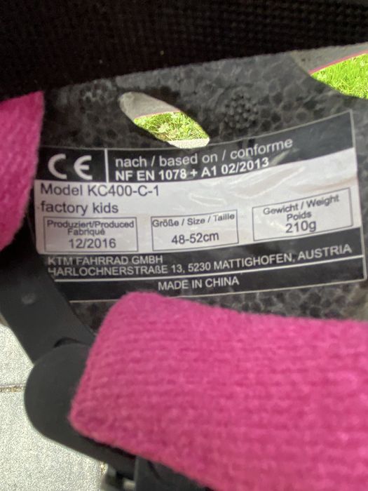 Casca bicicleta ktm copii