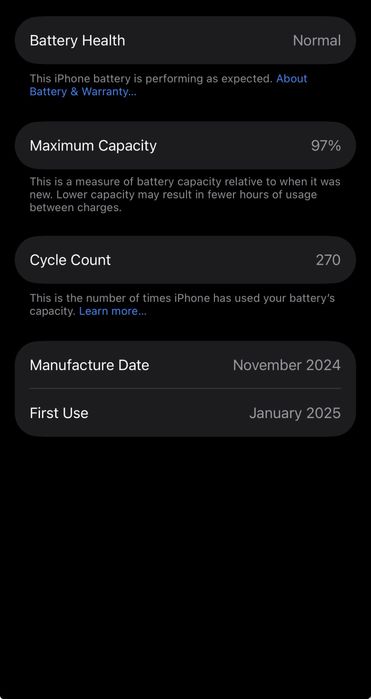 Iphone 16 pro 256gb black