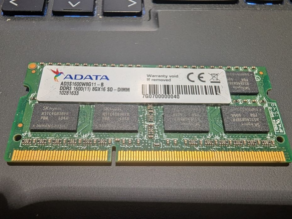 Рам за лаптоп  DDR3 RAM 8GB