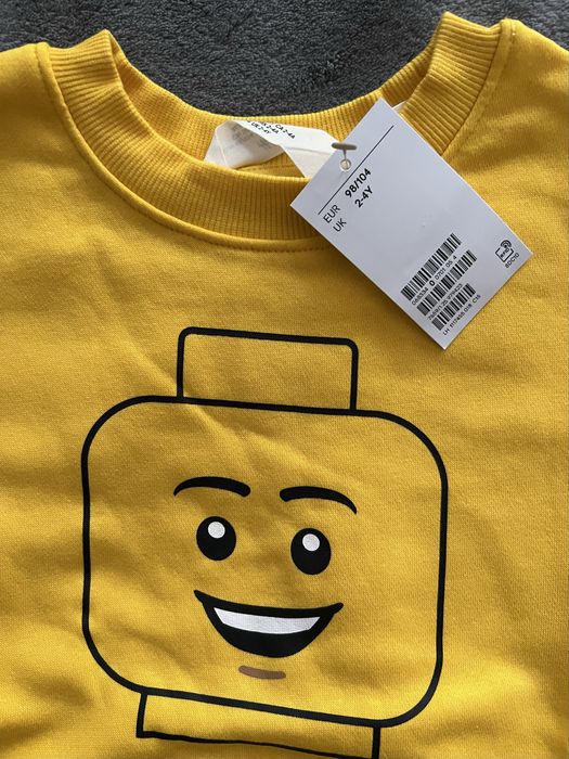 Нов комплект сет гащеризон блуза за момче H&M